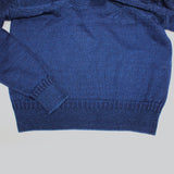 HKD023【HKD】 DENIM FLOWER PULL 【公式】Hanazawa Knit Design オンラインストア