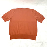 【HKF009】透かし格子柄パフスリーブ 【公式】Hanazawa Knit Design オンラインストア