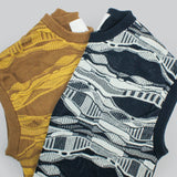 【Hkd-001】波柄ベスト【公式】Hanazawa Knit Design オンラインストア