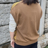 【Hkd-001】波柄ベスト【公式】Hanazawa Knit Design オンラインストア