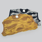 【Hkd-001】波柄ベスト【公式】Hanazawa Knit Design オンラインストア