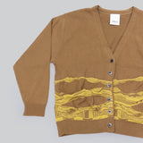 【Hkd-002】波柄カーディガン【公式】Hanazawa Knit Design オンラインストア