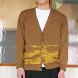 【Hkd-002】波柄カーディガン【公式】Hanazawa Knit Design オンラインストア