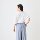 【HKF010】ペーパーヤーンパフスリーブ(サイズFREE) 【公式】Hanazawa Knit Design オンラインストア