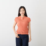 【HKF007】透かし柄フレンチ 【公式】Hanazawa Knit Design オンラインストア