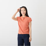 【HKF007】透かし柄フレンチ 【公式】Hanazawa Knit Design オンラインストア