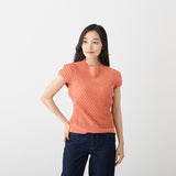 【HKF007】透かし柄フレンチ 【公式】Hanazawa Knit Design オンラインストア