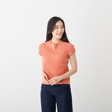 【HKF007】透かし柄フレンチ 【公式】Hanazawa Knit Design オンラインストア