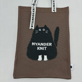 NYG004【NYANDER KNIT/ニャンダーニット】nyander tote トートバッグ 【公式】Hanazawa Knit Design オンラインストア