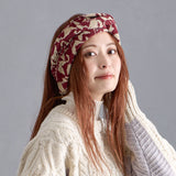 NYG015【NYANDER KNIT/ニャンダーニット】CATgeometric TURBAN 【公式】Hanazawa Knit Design オンラインストア
