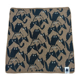 NYG009【NYANDER KNIT/ニャンダーニット】geometric knit toile ジオメトリック ニット タオル Hanazawa Knit Design オンラインストア