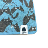 NYG009【NYANDER KNIT/ニャンダーニット】geometric knit toile ジオメトリック ニット タオル Hanazawa Knit Design オンラインストア