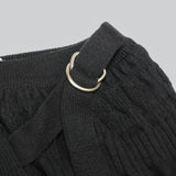 NYW014【NYANDER KNIT/ニャンダーニット】 CAT RIB WRAP SKIRT 【公式】Hanazawa Knit Design オンラインストア
