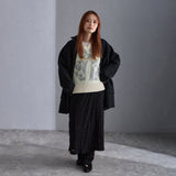 NYW015【NYANDER KNIT/ニャンダーニット】 NIGHT CAT JQ VEST 【公式】Hanazawa Knit Design オンラインストア