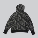 NYW019【NYANDER KNIT/ニャンダーニット】CATgeometric HOODIE 【公式】Hanazawa Knit Design オンラインストア