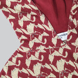 NYW019【NYANDER KNIT/ニャンダーニット】CATgeometric HOODIE 【公式】Hanazawa Knit Design オンラインストア