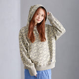 NYW019【NYANDER KNIT/ニャンダーニット】CATgeometric HOODIE 【公式】Hanazawa Knit Design オンラインストア