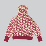 NYW019【NYANDER KNIT/ニャンダーニット】CATgeometric HOODIE 【公式】Hanazawa Knit Design オンラインストア