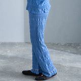 NYW028【NYANDER KNIT/ニャンダーニット】 CAT RIB PANTS 【公式】Hanazawa Knit Design オンラインストア