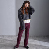 NYW028【NYANDER KNIT/ニャンダーニット】 CAT RIB PANTS 【公式】Hanazawa Knit Design オンラインストア