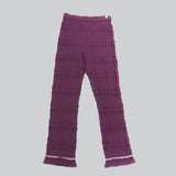 NYW028【NYANDER KNIT/ニャンダーニット】 CAT RIB PANTS 【公式】Hanazawa Knit Design オンラインストア