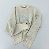 NYW004【NYANDER KNIT/ニャンダーニット】 CATS EYE PO ニットトレーナー【公式】Hanazawa Knit Design オンラインストア