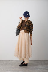 NYW006【NYANDER KNIT/ニャンダーニット】 CAT geometric CD ジャガードカーディガン【公式】Hanazawa Knit Design オンラインストア