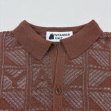 NYW007【NYANDER KNIT/ニャンダーニット】NYA KNIT Shirts ニットシャツ 【公式】Hanazawa Knit Design オンラインストア