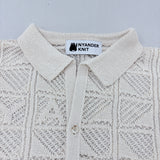 NYW007【NYANDER KNIT/ニャンダーニット】NYA KNIT Shirts ニットシャツ 【公式】Hanazawa Knit Design オンラインストア