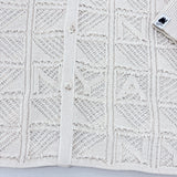 NYW007【NYANDER KNIT/ニャンダーニット】NYA KNIT Shirts ニットシャツ 【公式】Hanazawa Knit Design オンラインストア