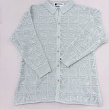 NYW007【NYANDER KNIT/ニャンダーニット】NYA KNIT Shirts ニットシャツ 【公式】Hanazawa Knit Design オンラインストア