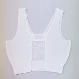 NYW008【NYANDER KNIT/ニャンダーニット】 BUSTIER VEST ニットベスト【公式】Hanazawa Knit Design オンラインストア