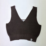 NYW008【NYANDER KNIT/ニャンダーニット】 BUSTIER VEST ニットベスト【公式】Hanazawa Knit Design オンラインストア