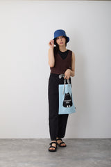 NYW008【NYANDER KNIT/ニャンダーニット】 BUSTIER VEST ニットベスト【公式】Hanazawa Knit Design オンラインストア