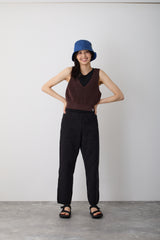 NYW008【NYANDER KNIT/ニャンダーニット】 BUSTIER VEST ニットベスト【公式】Hanazawa Knit Design オンラインストア