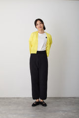 NYW010【NYANDER KNIT/ニャンダーニット】links knit pants コットンパンツ 【公式】Hanazawa Knit Design オンラインストア