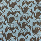 NYW006【NYANDER KNIT/ニャンダーニット】 CAT geometric CD ジャガードカーディガン【公式】Hanazawa Knit Design オンラインストア