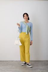 NYW010【NYANDER KNIT/ニャンダーニット】links knit pants コットンパンツ  配送時期：1月中旬【公式】Hanazawa Knit Design オンラインストア