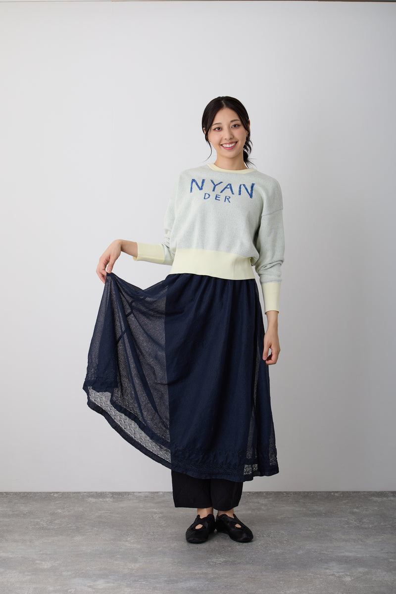 NYWR001 [NYANDER KNIT] RIB TANC TOP Delivery period: Mid-March [Official] Hanazawa Knit Design Online Store