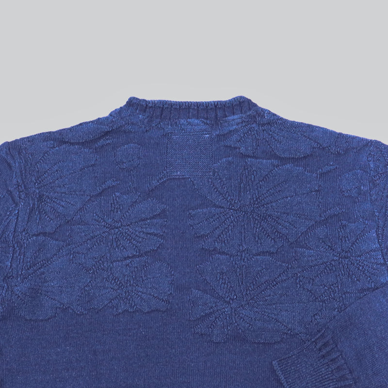 HKD024【HKD】DENIM FLOWER CD 【公式】Hanazawa Knit Design オンラインストア