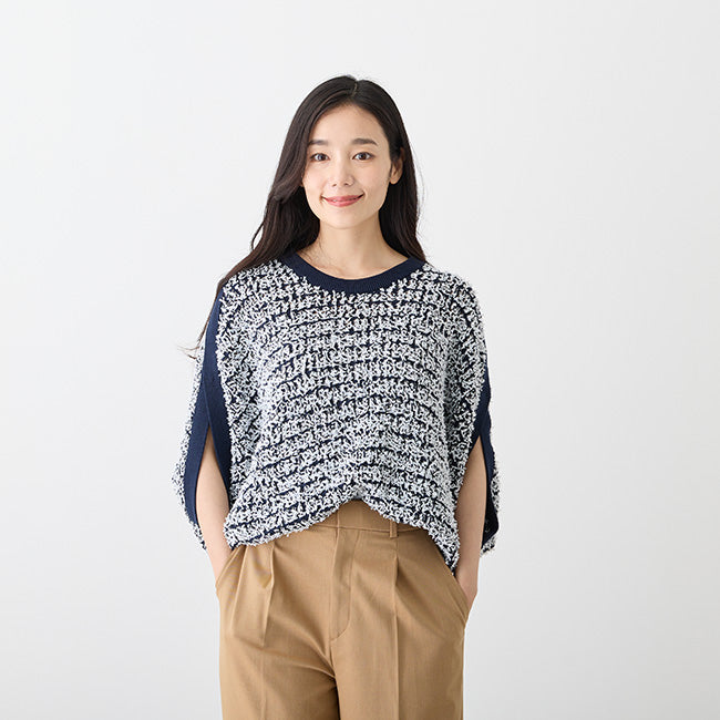 [Hkd-12] Paper yarn dolman sleeve (size FREE)