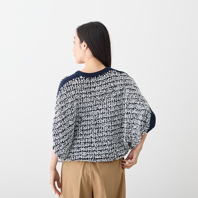 [Hkd-12] Paper yarn dolman sleeve (size FREE)