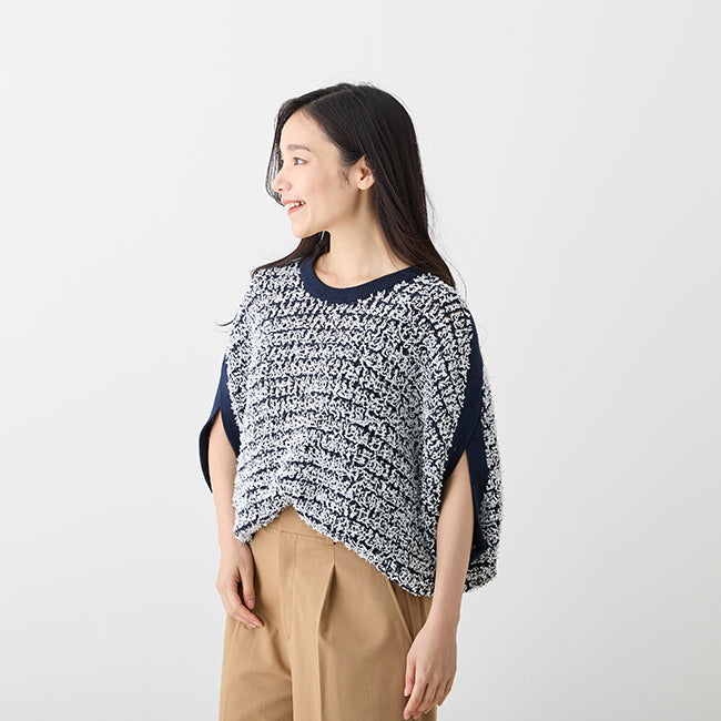 [Hkd-12] Paper yarn dolman sleeve (size FREE)