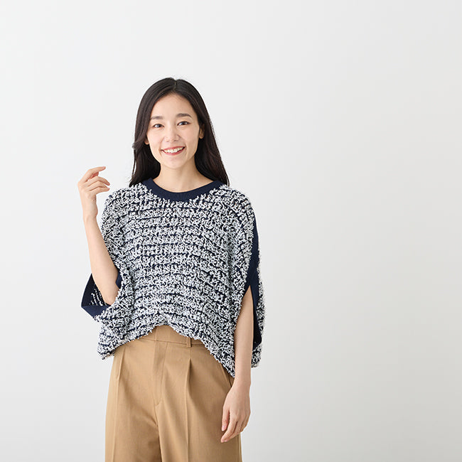 [Hkd-12] Paper yarn dolman sleeve (size FREE)