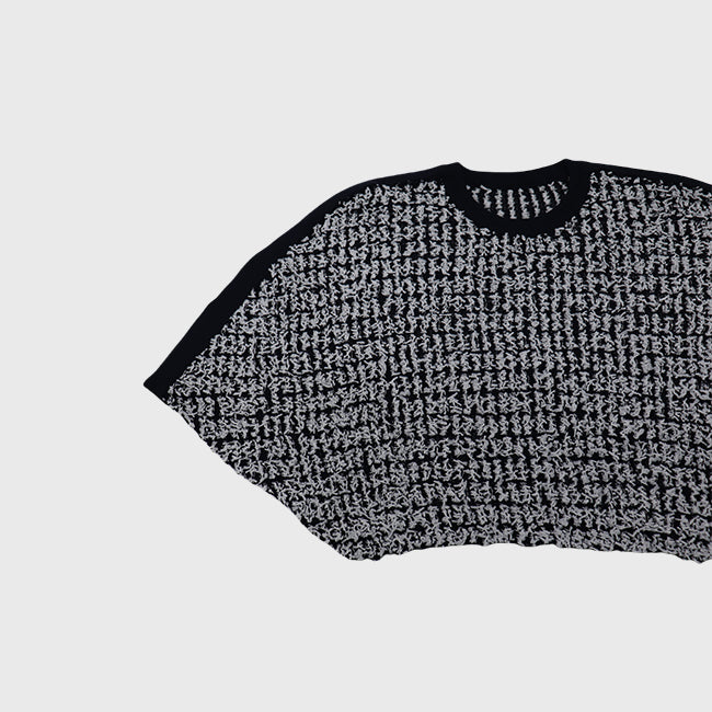 [Hkd-12] Paper yarn dolman sleeve (size FREE)