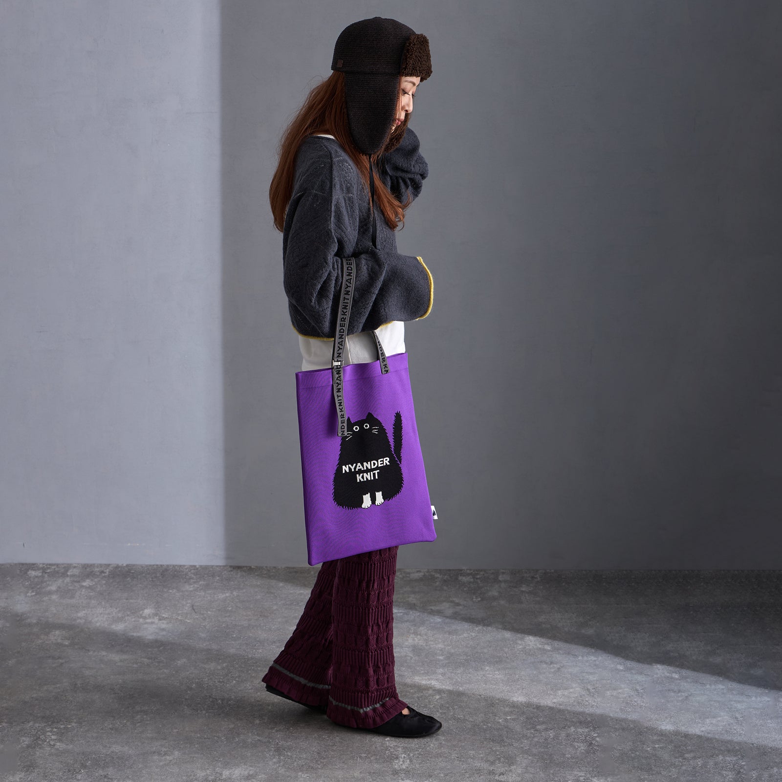 NYG011【NYANDER KNIT/ニャンダーニット】 NYANDER TOTE 【公式