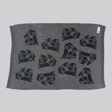 NYG018【NYANDER KNIT/ニャンダーニット】  NIGHT CAT JQ LAP BLANKET【公式】Hanazawa Knit Design オンラインストア