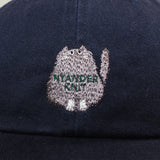 NYG020【NYANDER KNIT/ニャンダーニット】  NYANDER　EMBROIDERY CAP 【公式】Hanazawa Knit Design オンラインストア