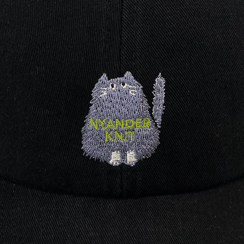 NYG020【NYANDER KNIT/ニャンダーニット】  NYANDER　EMBROIDERY CAP 【公式】Hanazawa Knit Design オンラインストア