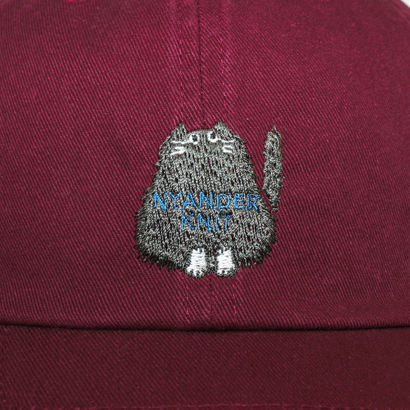 NYG020【NYANDER KNIT/ニャンダーニット】  NYANDER　EMBROIDERY CAP 【公式】Hanazawa Knit Design オンラインストア